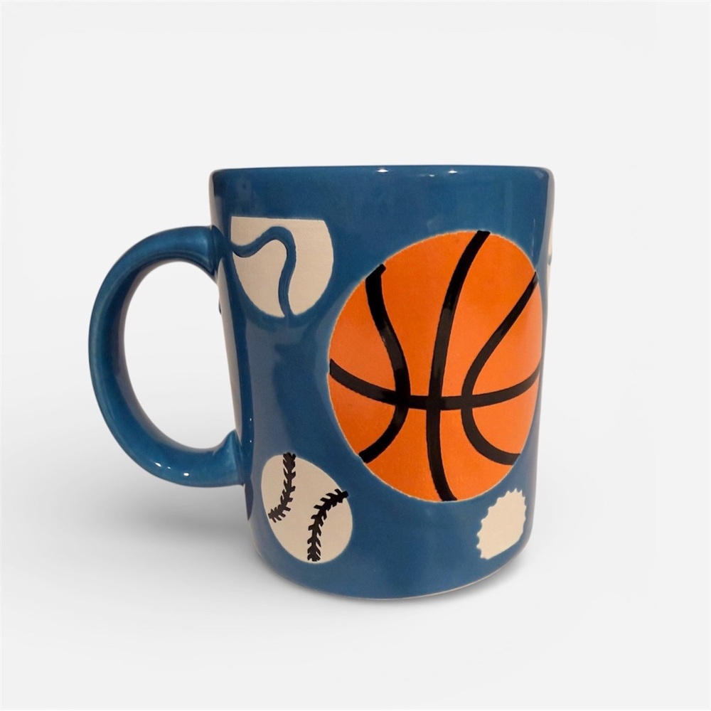 Vintage Waechtersbach Blue Sports Mug - Spain - MINT